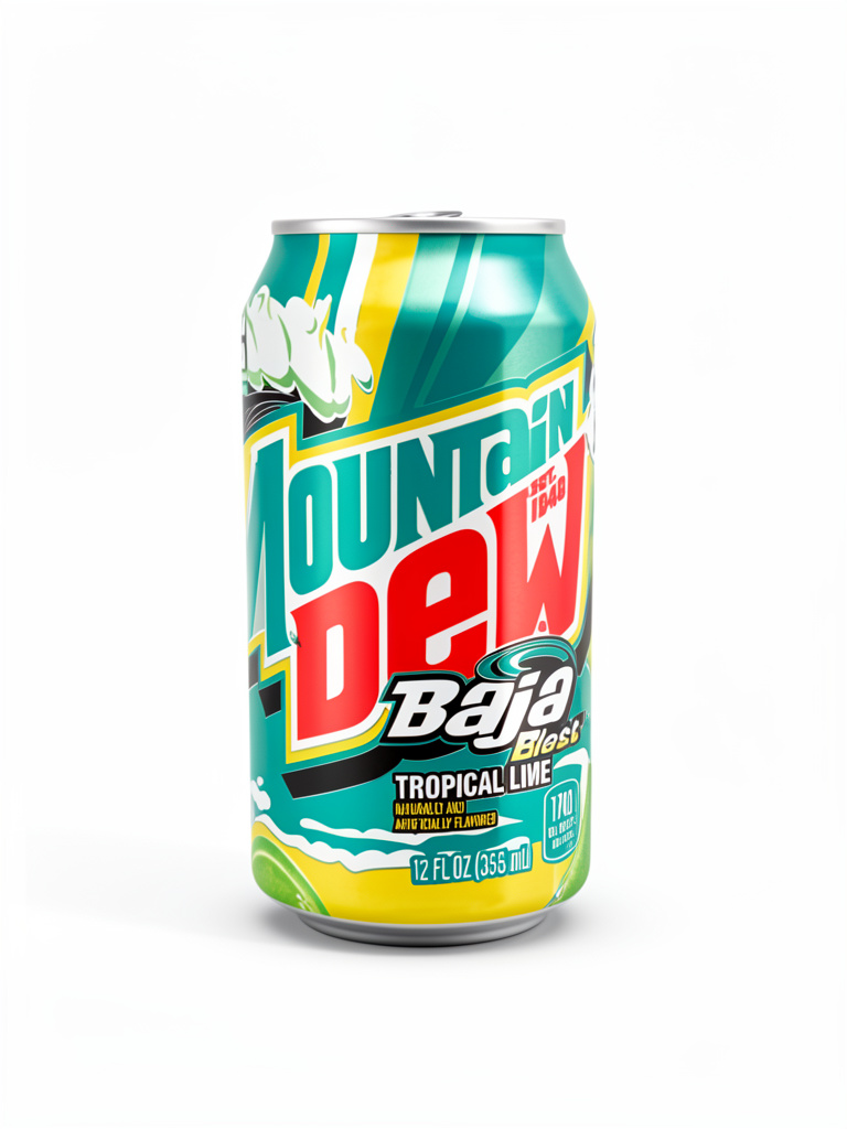 mountain dew tropical lime