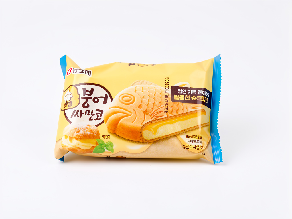 Helado pescado vainilla