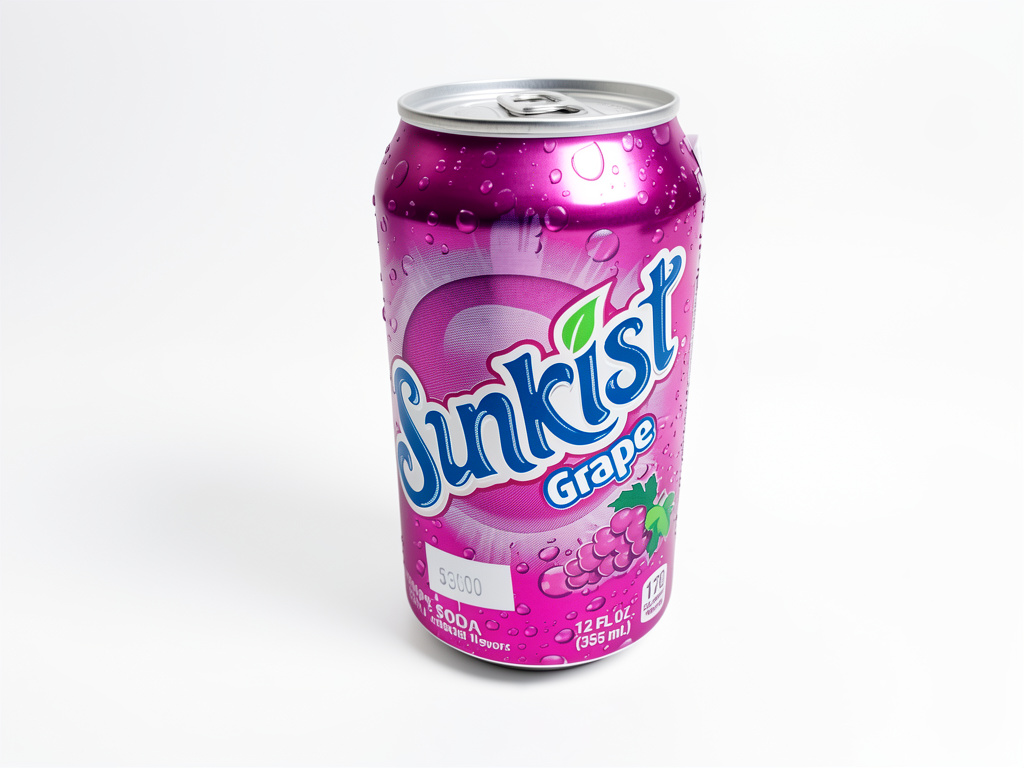 Bebida sunkist sabor uva
