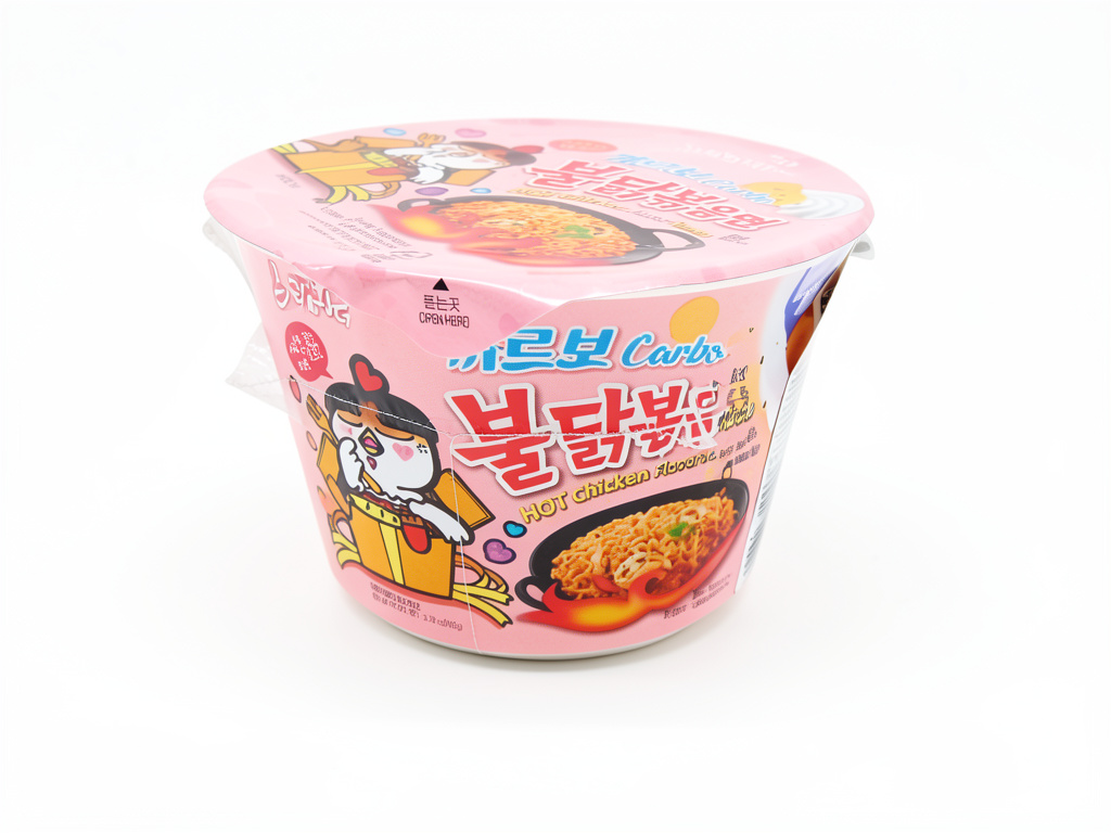 Ramen pote buldak carbonara