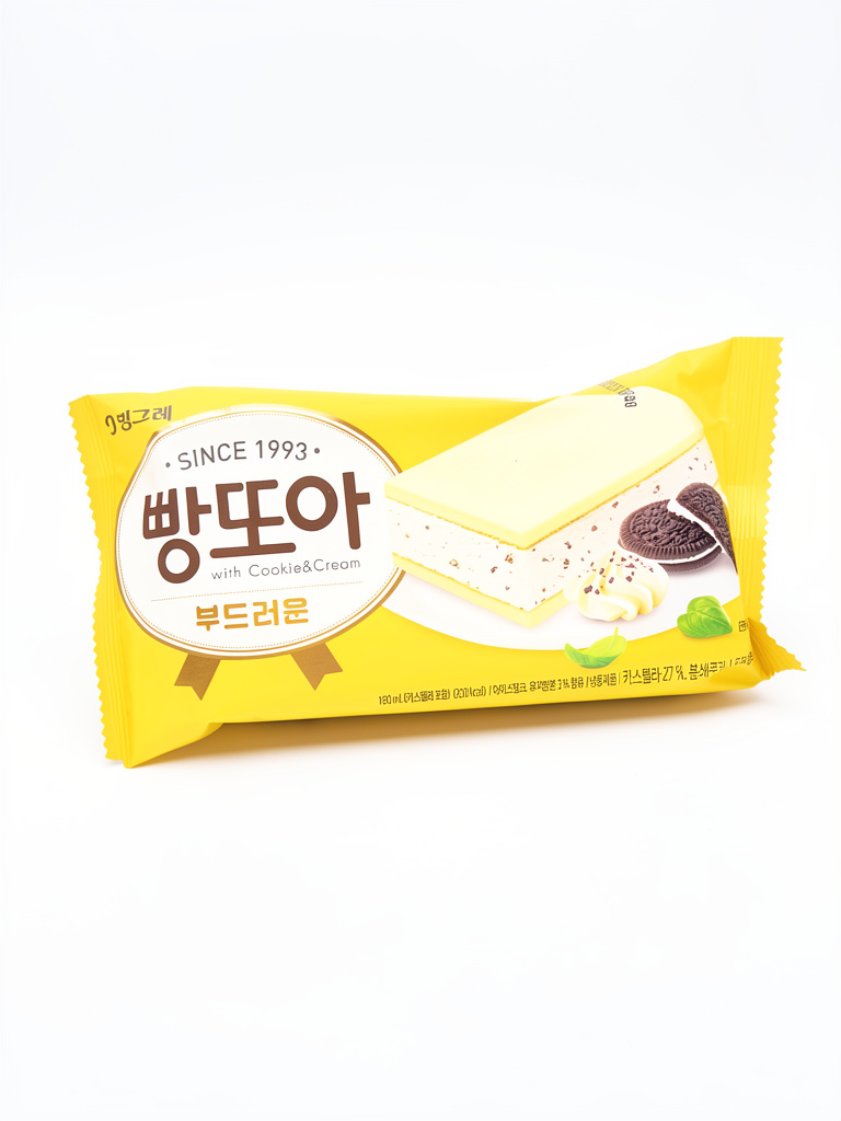 helado sandwich cookies and cream