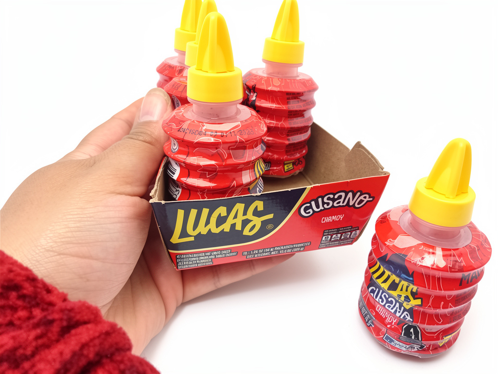 Lucas gusano Chamoy