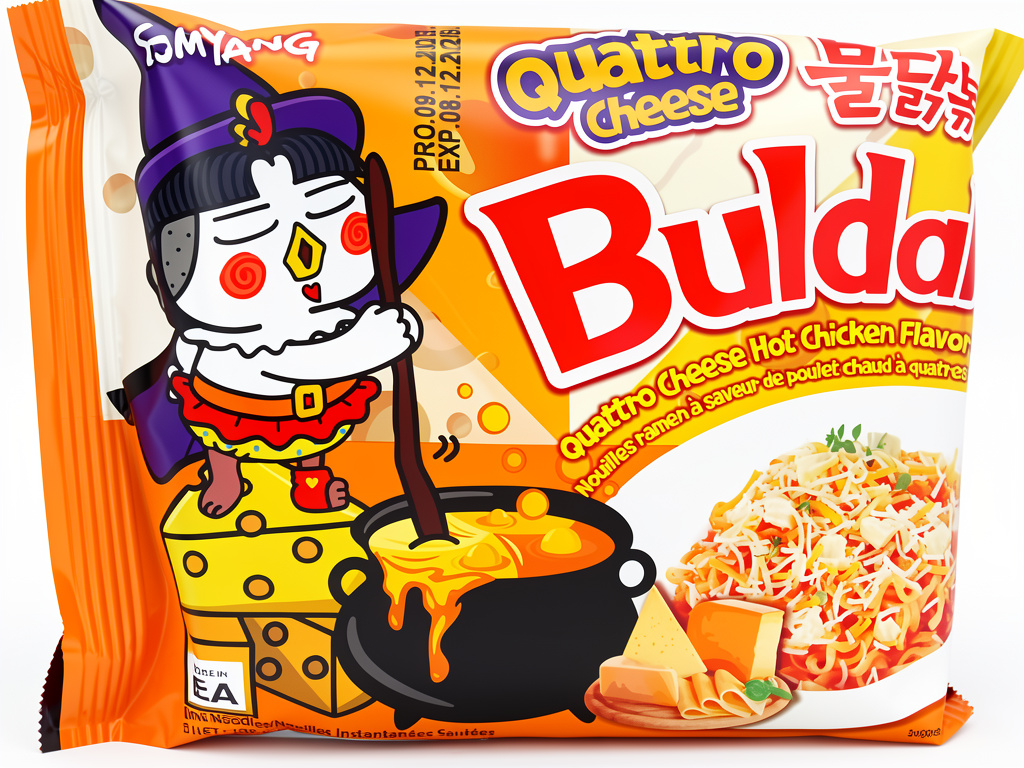 Buldak 4 quesos