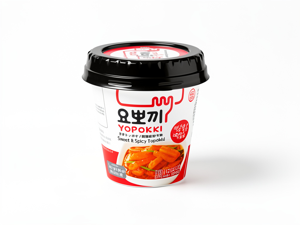 Toppoki sabor agridulce picante