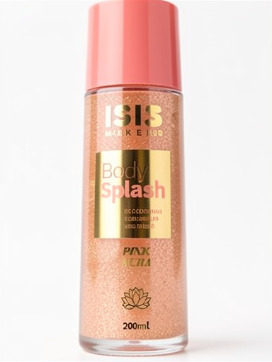 Body Splash ISI Makeup Glow Pink Aura