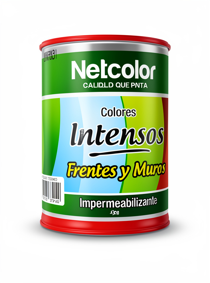 NETCOLOR 1L FRENTES Y MUR AMARILLO
