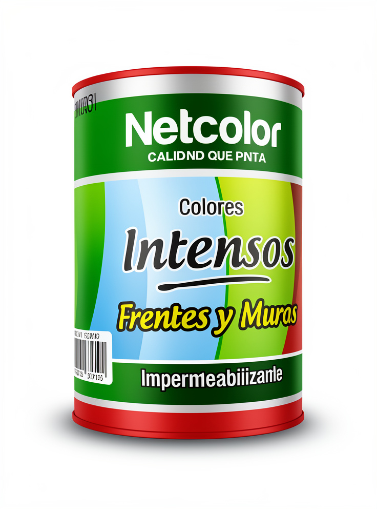 NETCOLOR 1L FRENTES Y MUR VERDE SAFARI