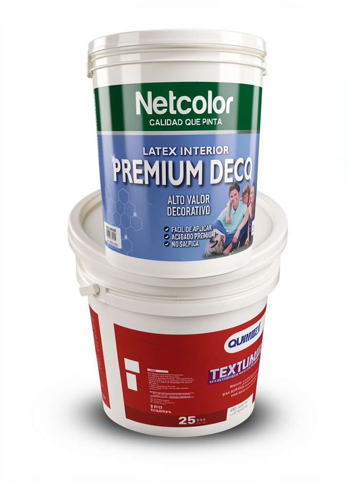 NETCOLOR 1L LATEX INTERIOR PREMIUM DECO BASE TRANSPARENTES