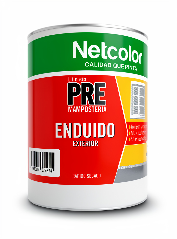 NETCOLOR 1L PRE MA,POSTERIA ENDUIDO EXTERIOR