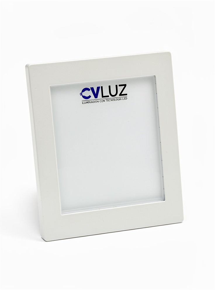 CVLUZ 6W ILUMINACION CON TECNPLOGIA LED PANEL LED CUADRADA