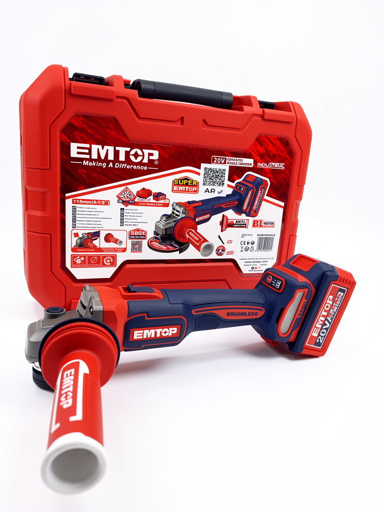 Amoladora a batería Emtop
