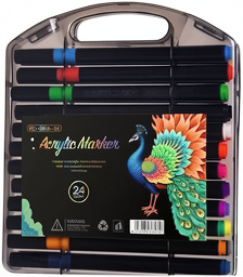 Marcadores plumones Acrilicos