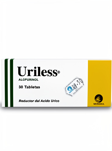 Uriless Tabletas (Alopurinol) Merkell