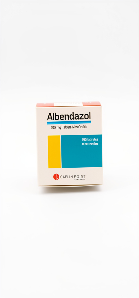 Albendazol Caplin x100 tableta