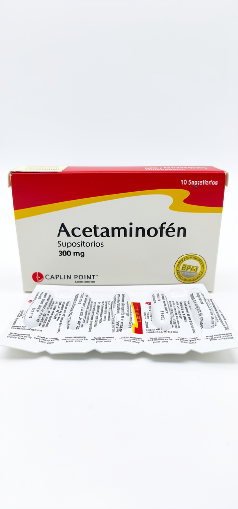 acetaminofen x10 supositorio