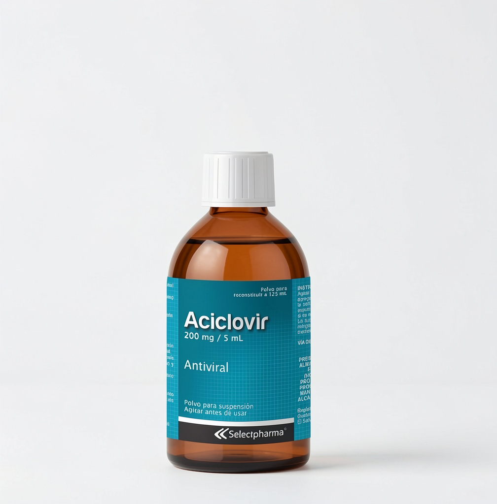 Aciclovir suspencion selecpharma