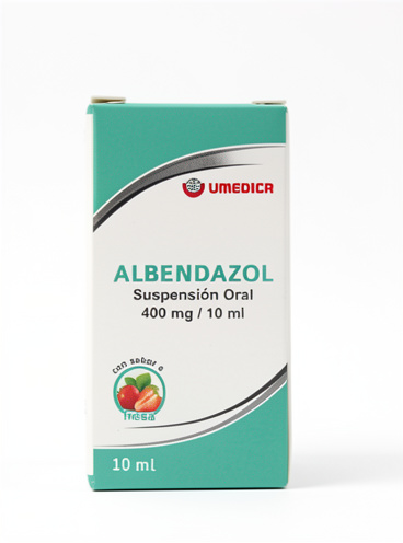 Albendazol suspensión umedica