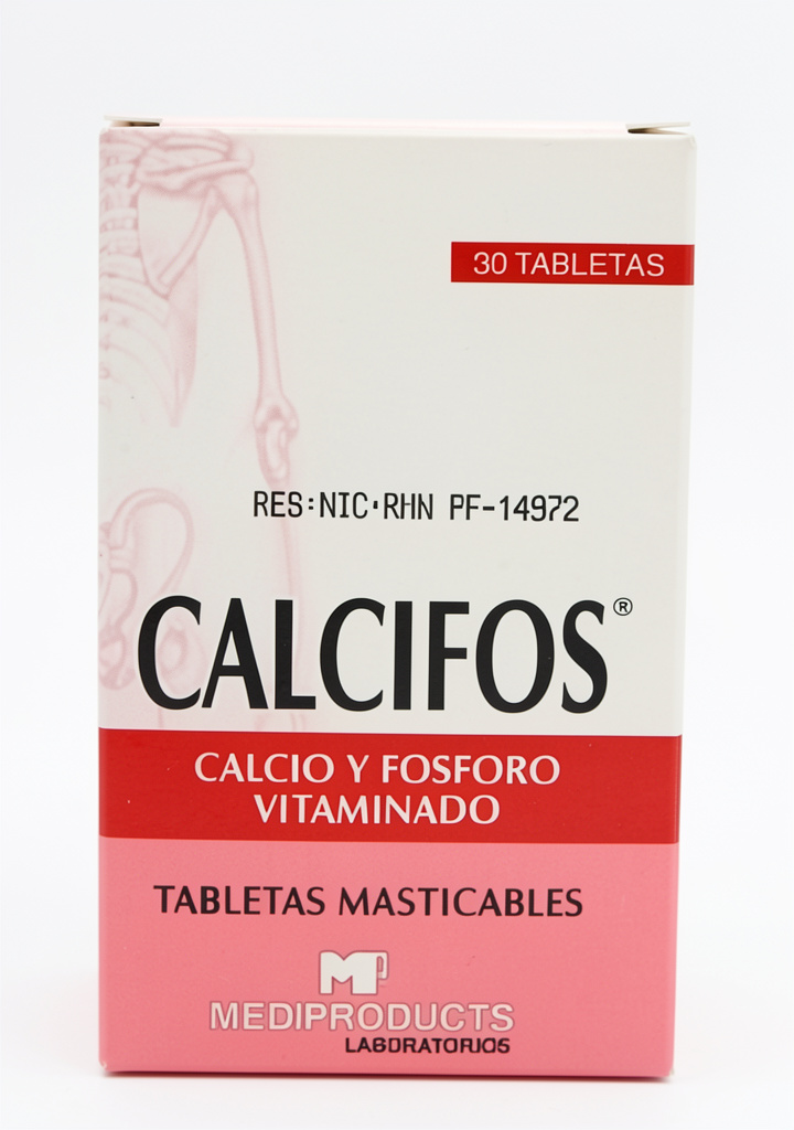 calcifos caja x30 tab