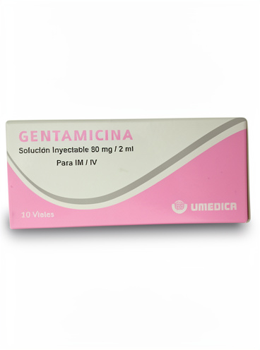Gentamicina x1 viales umedica