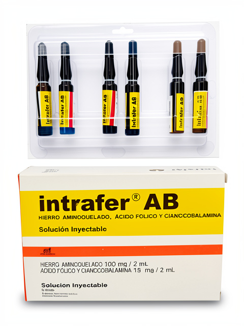 Intrafer inyectado x6 dosis