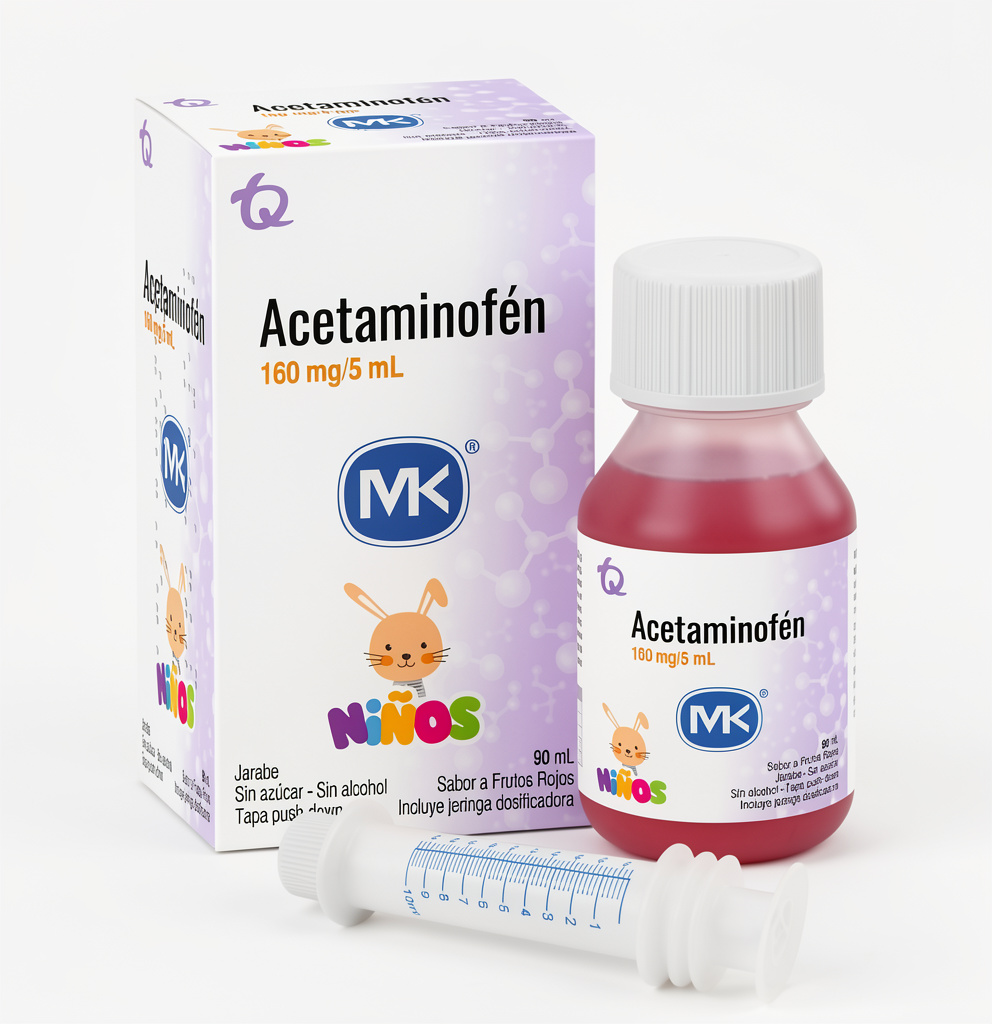 Acetaminofen Jarabe MK Original