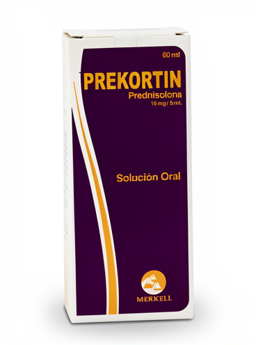 Prekortin solucion oral 15mg/5ml