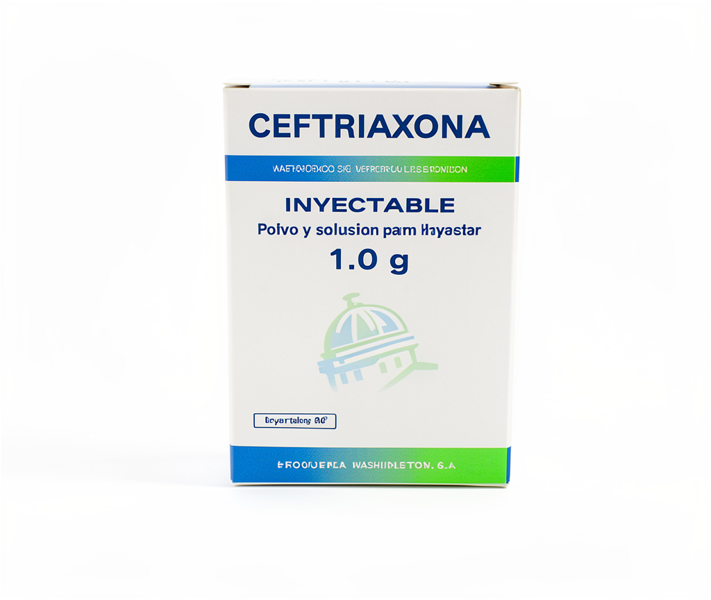 Ceftriaxona washington 1.0 G