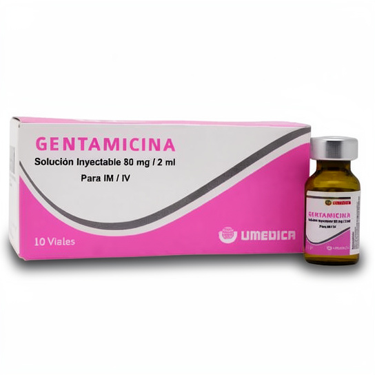 gentamicina x10 viales