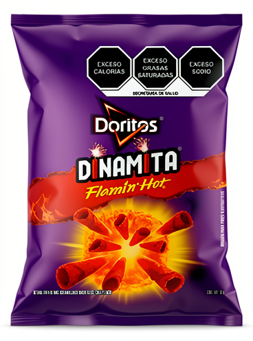 DORITOS DINAMITA DE FLAMIN HOT 70G