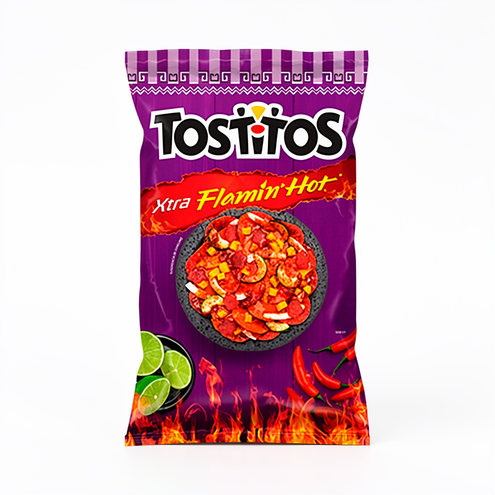 TOSTITOS XTRA FLAMIN HOT 62G