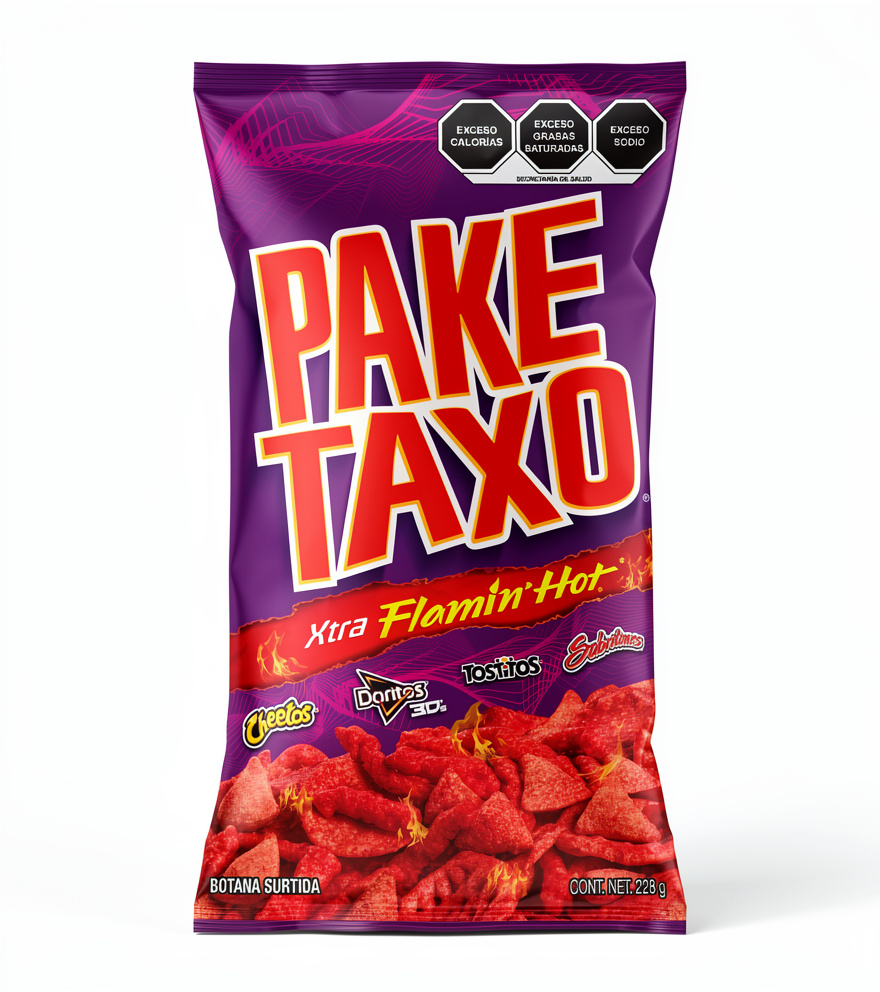 PAKETAXO EXTRA FLAMIN HOT 81G