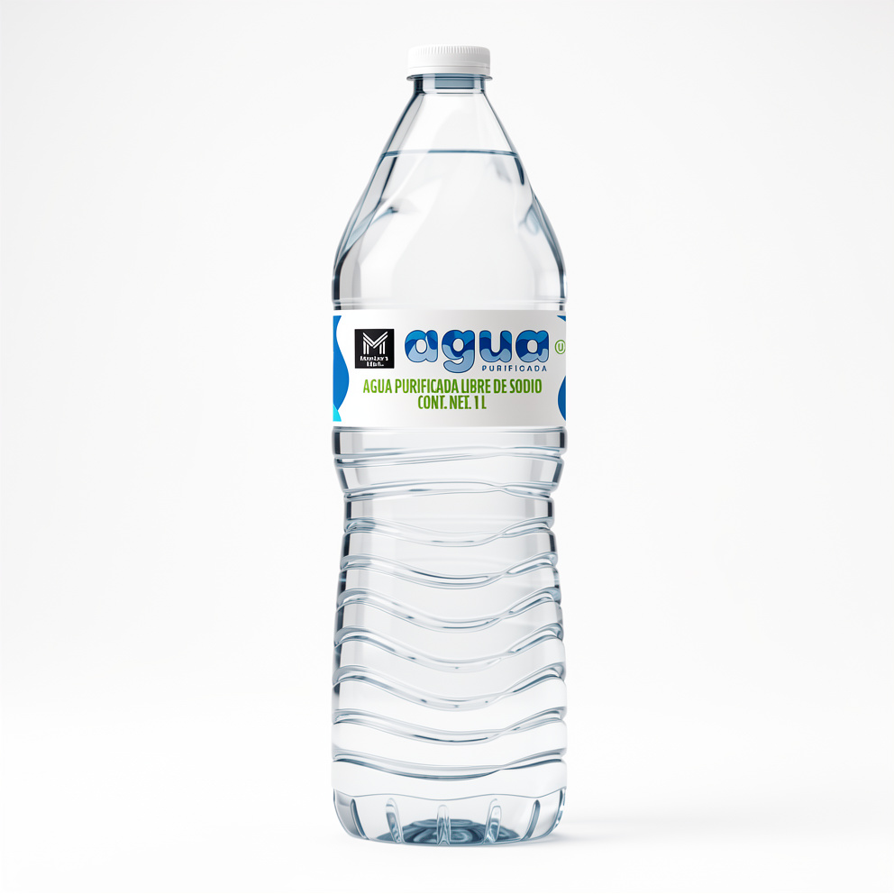 AGUA PURIFICADA 1 LT.
