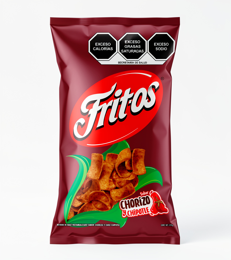 FRITOS CHORIZO Y CHIPOTLES 60G