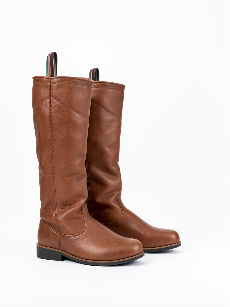 Botas marrones altas