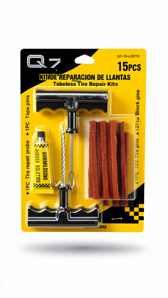 Kit de reparacion de llantas mechas