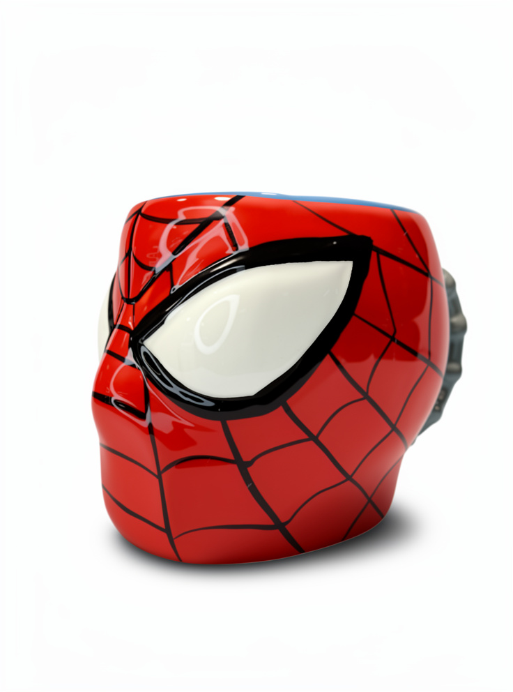 MUG SPIDERMAN INTERNO AZUL