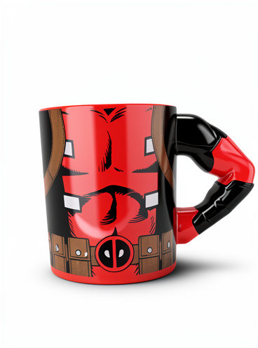 MUG DEADPOOL MUSCULO