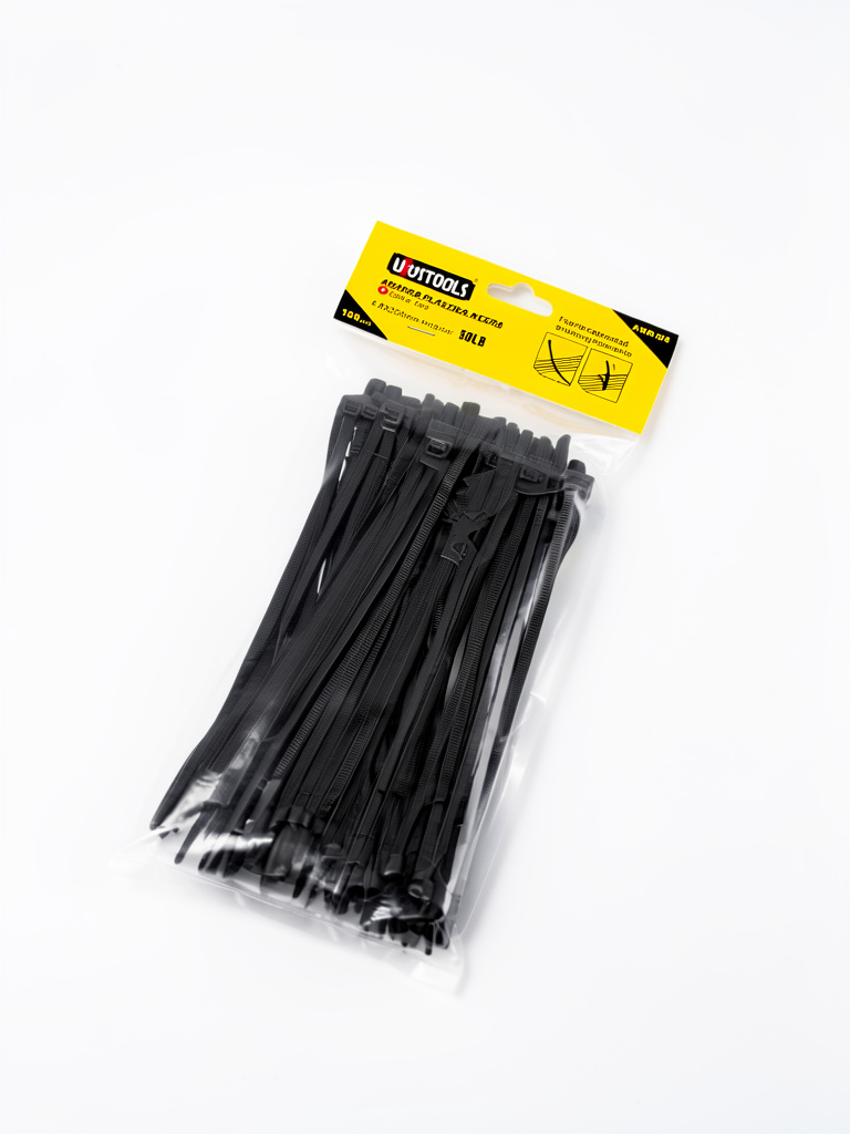 AMARRA PLASTICA NEGRA 4.8 X 200 MM