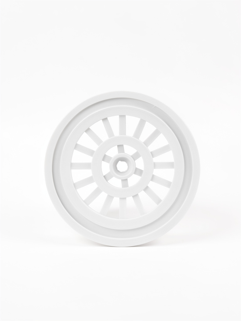Rejilla plastica blanca