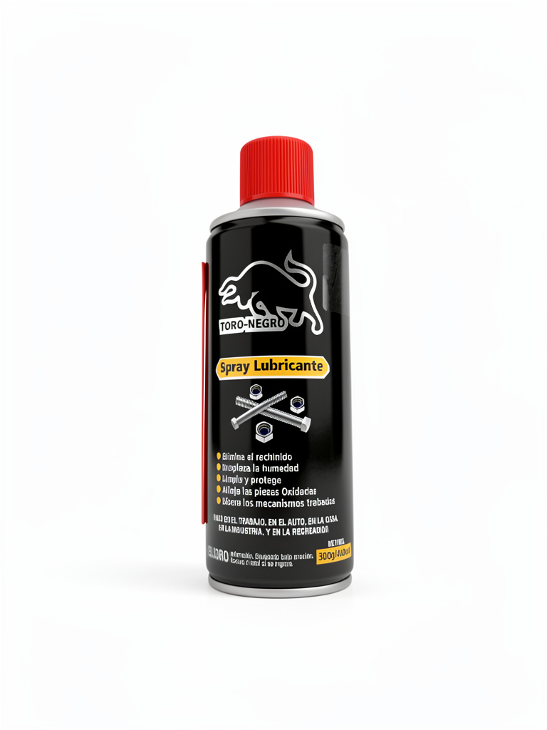 Lubricante spray multiuso toro negro