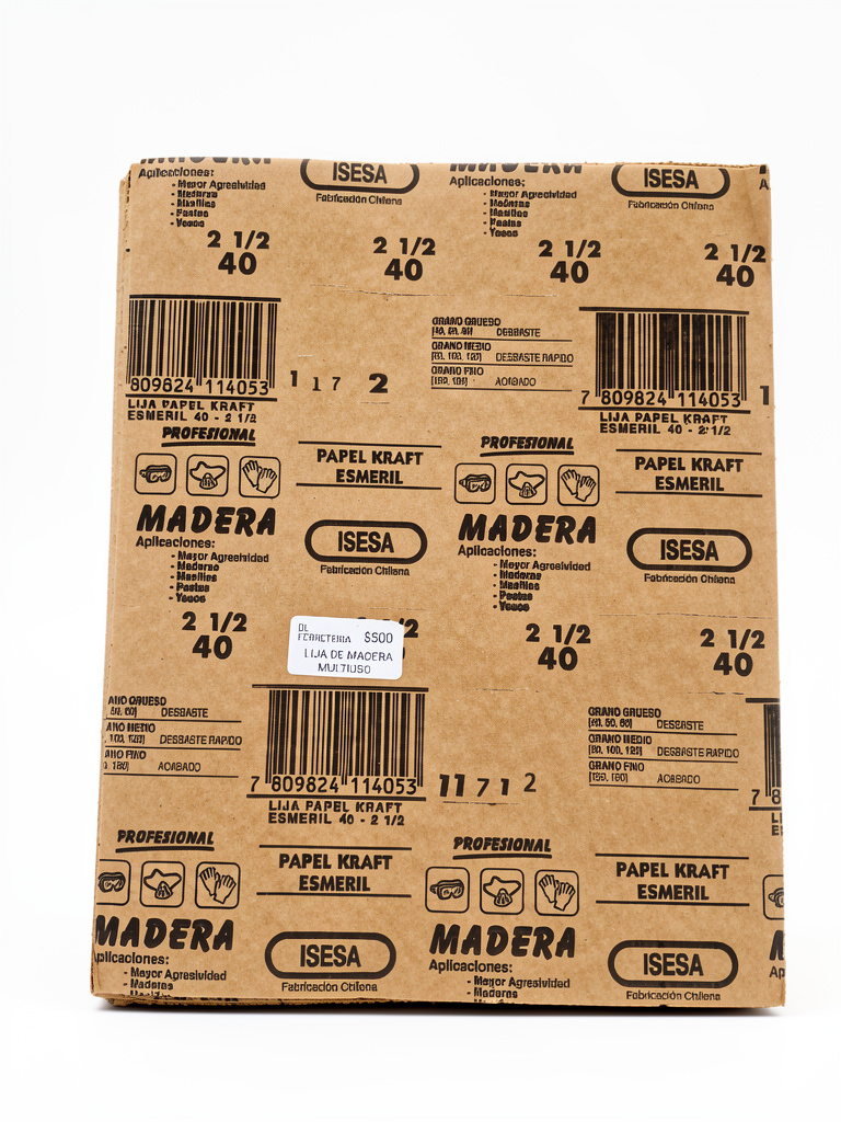 lija madera grano 40