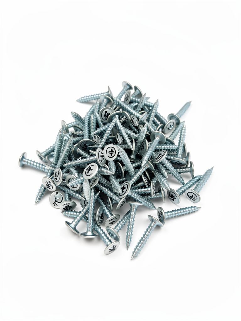 Tornillos cabeza lenteja punta fina 8x1" x 1 unidad