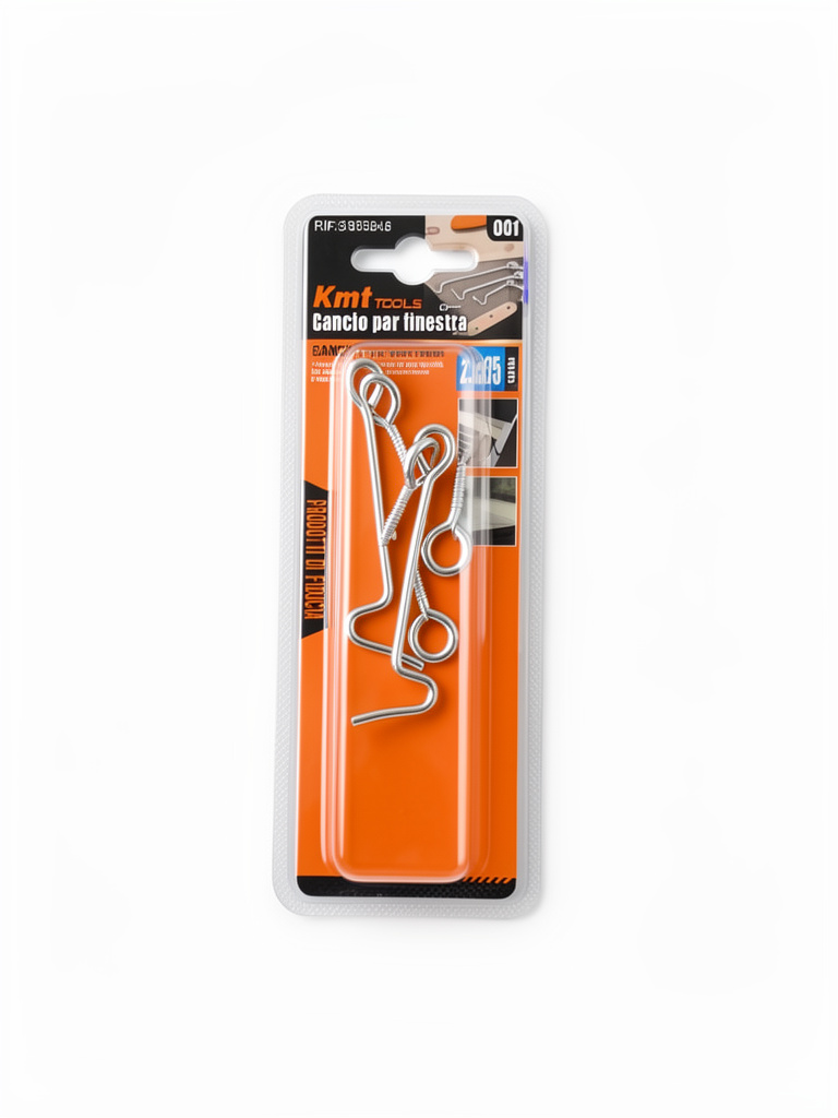 Kmt Tools ganchos para ventana 2.7x75mm