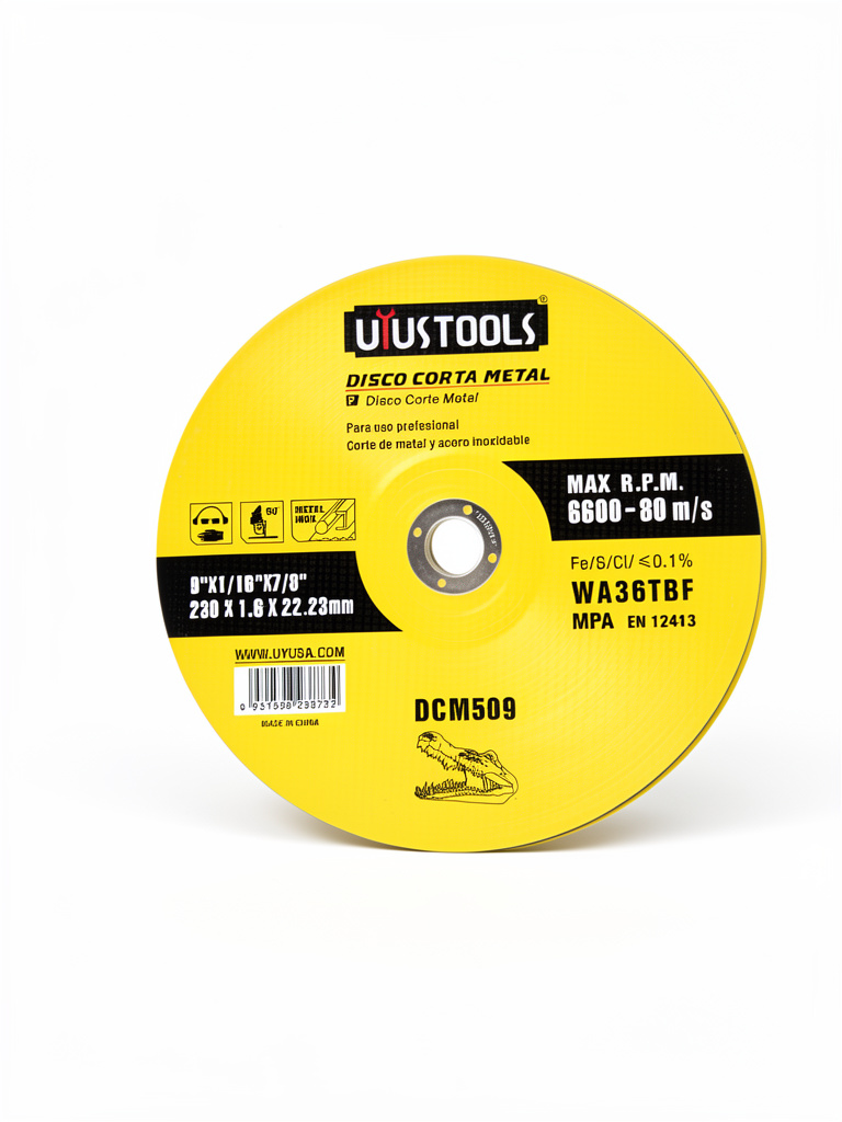 disco corte metal 9"