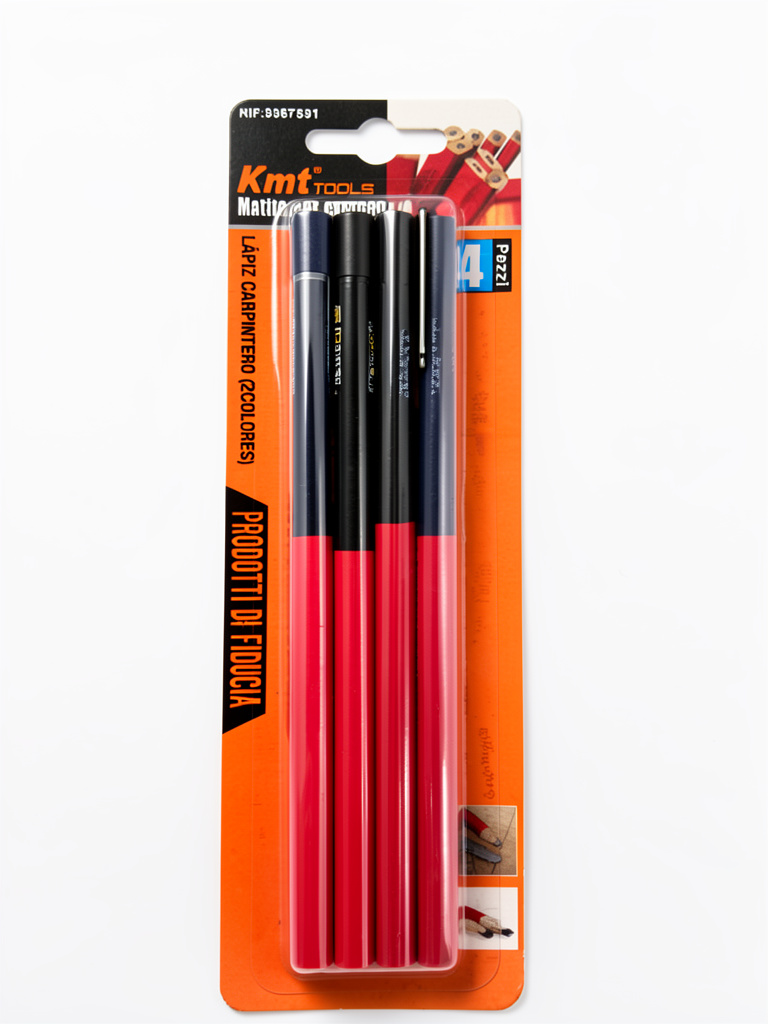 Kmt Tools lapiz carpintero 2 colores