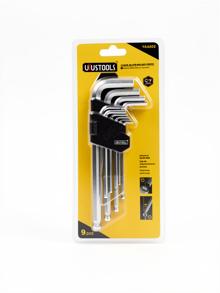 llaves Allen larga 9 pcs