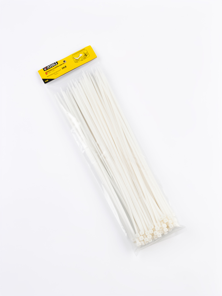 AMARRA PLASTICA BLANCA 4.8 X 400 MM
