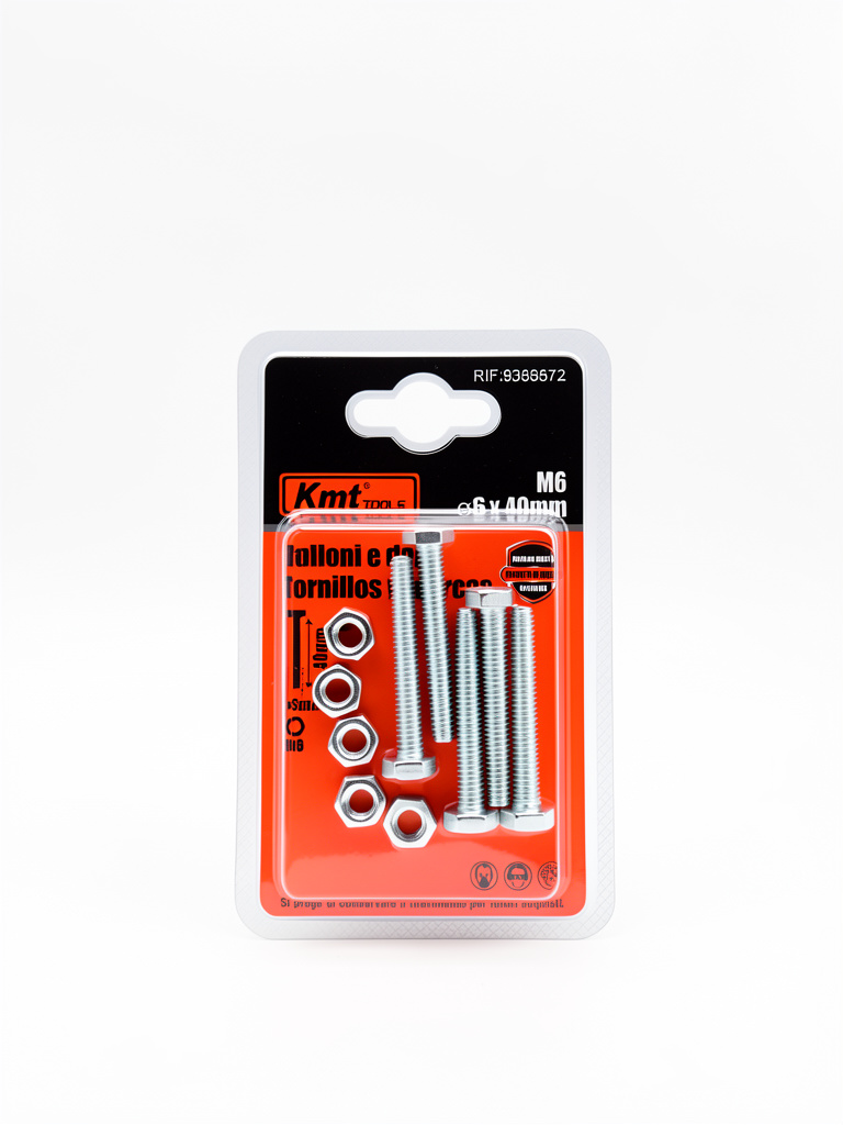 tornillos M6 6x40mm