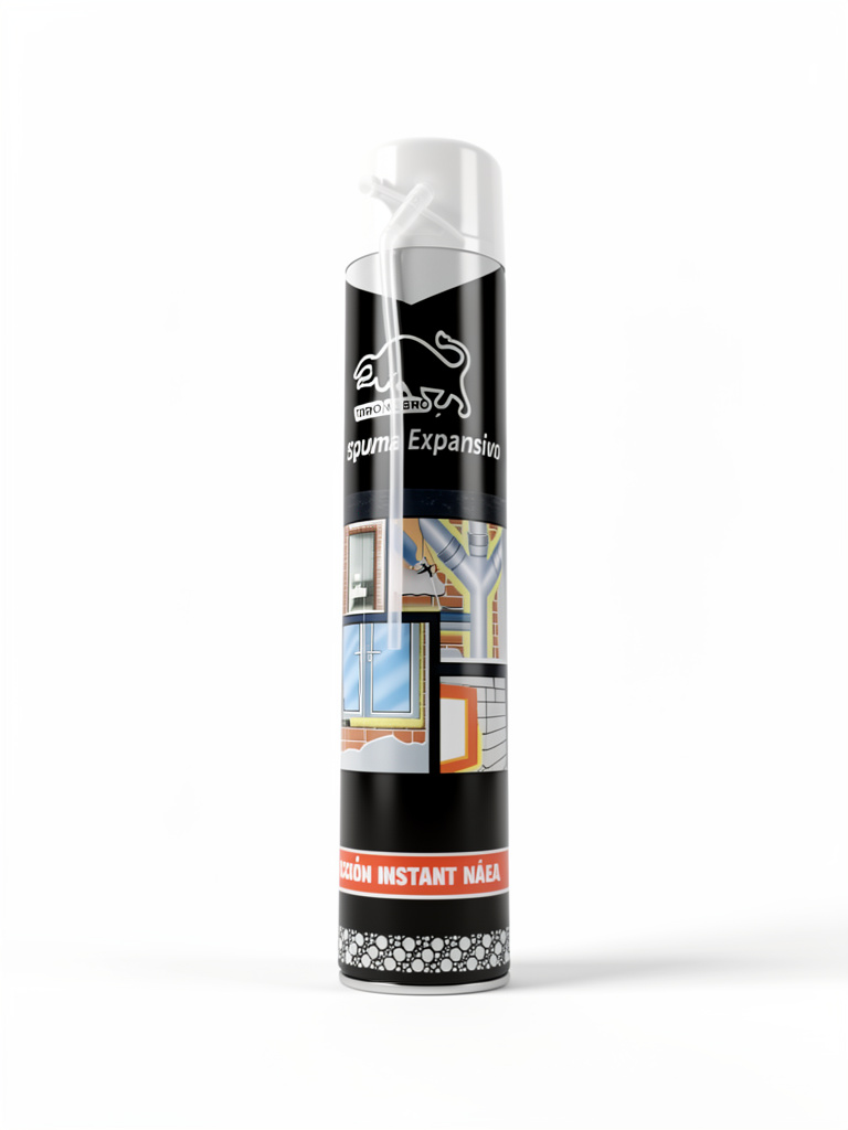 Espuma expansiva 750 ml toro negro