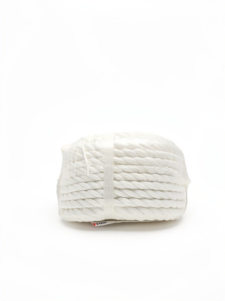 Cuerda polietileno trenzada blanca 6mm x 15mts